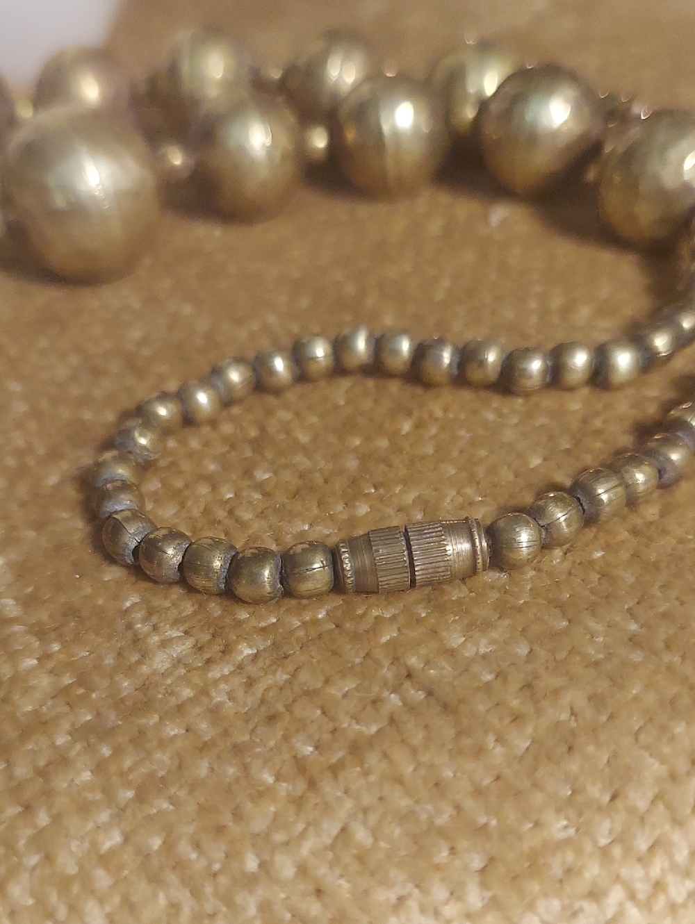 Rare Bronze Copper Necklace - Picture 2 of 5